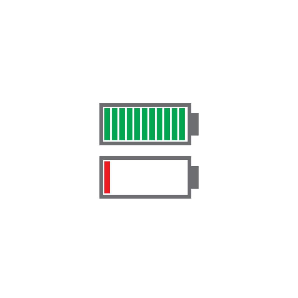 batterij energie icoon vector