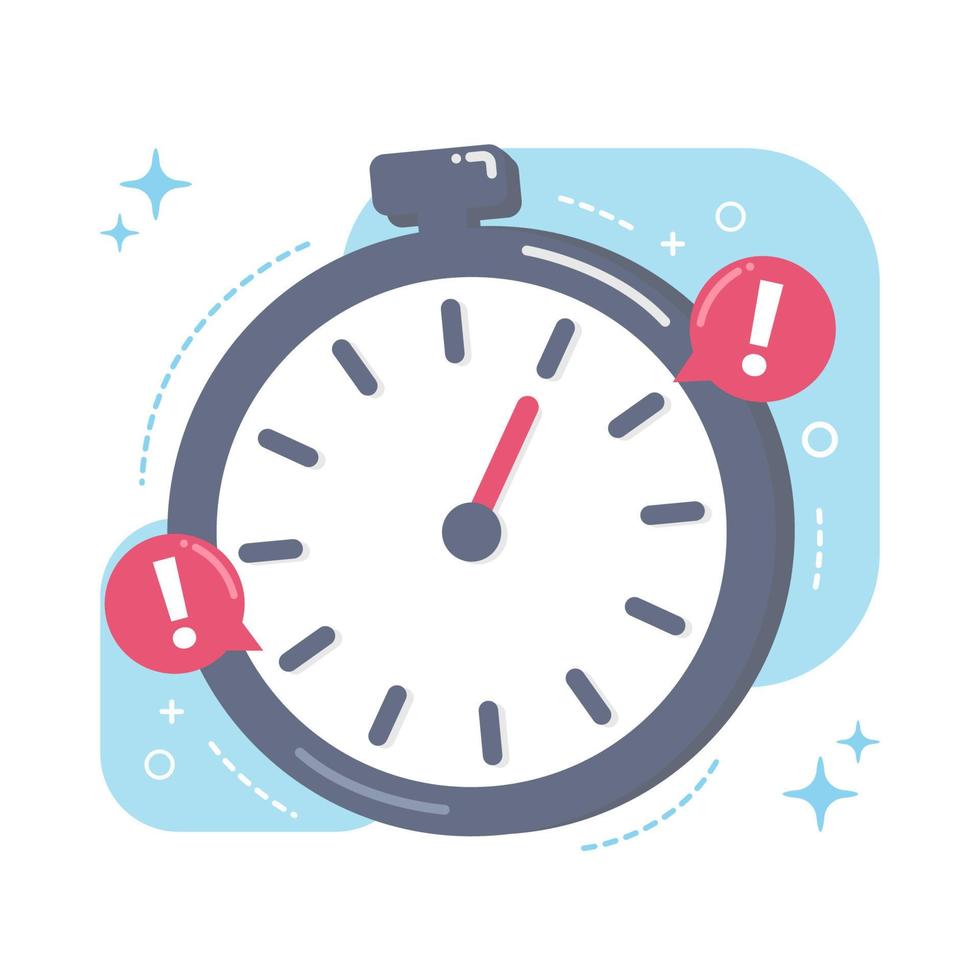 stopwatch concept illustratie vector