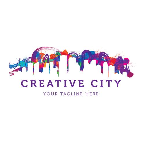 Creative Urban City-logo vector
