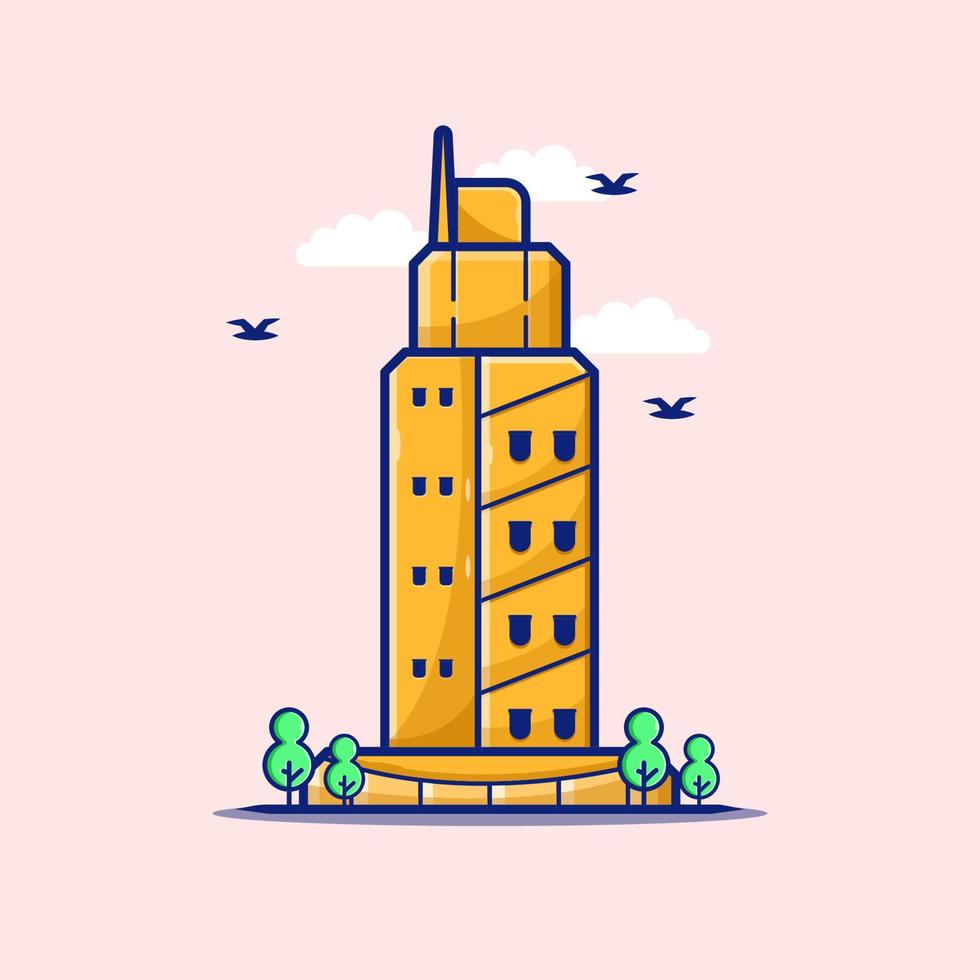 hercules toren pictogram illustratie vector