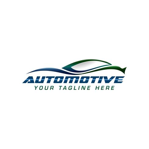 automotive Logo ontwerpconcept vector