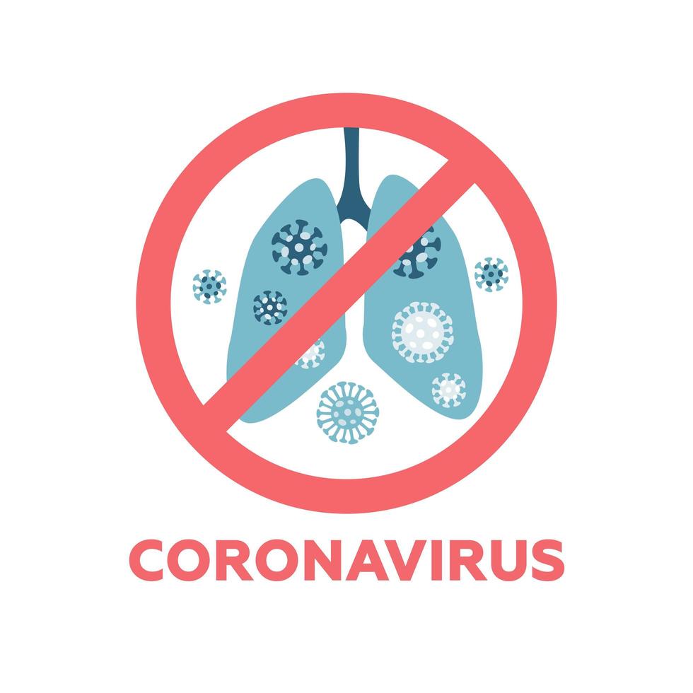 stop mers cov teken achtergrond vectorillustratie, Midden-Oosten ademhalingssyndroom coronavirus teken vector