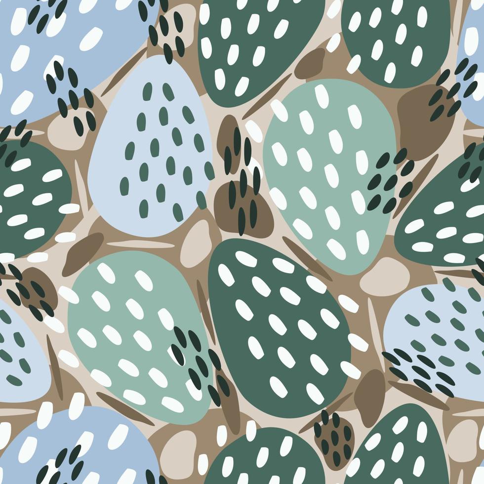 abstract naadloos patroon met rustige kleuren vector