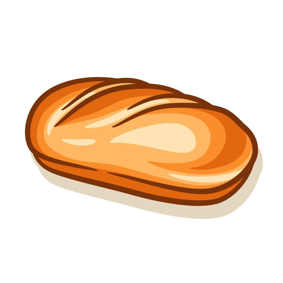 hand getrokken brood en bakkerij vectorillustratie vector