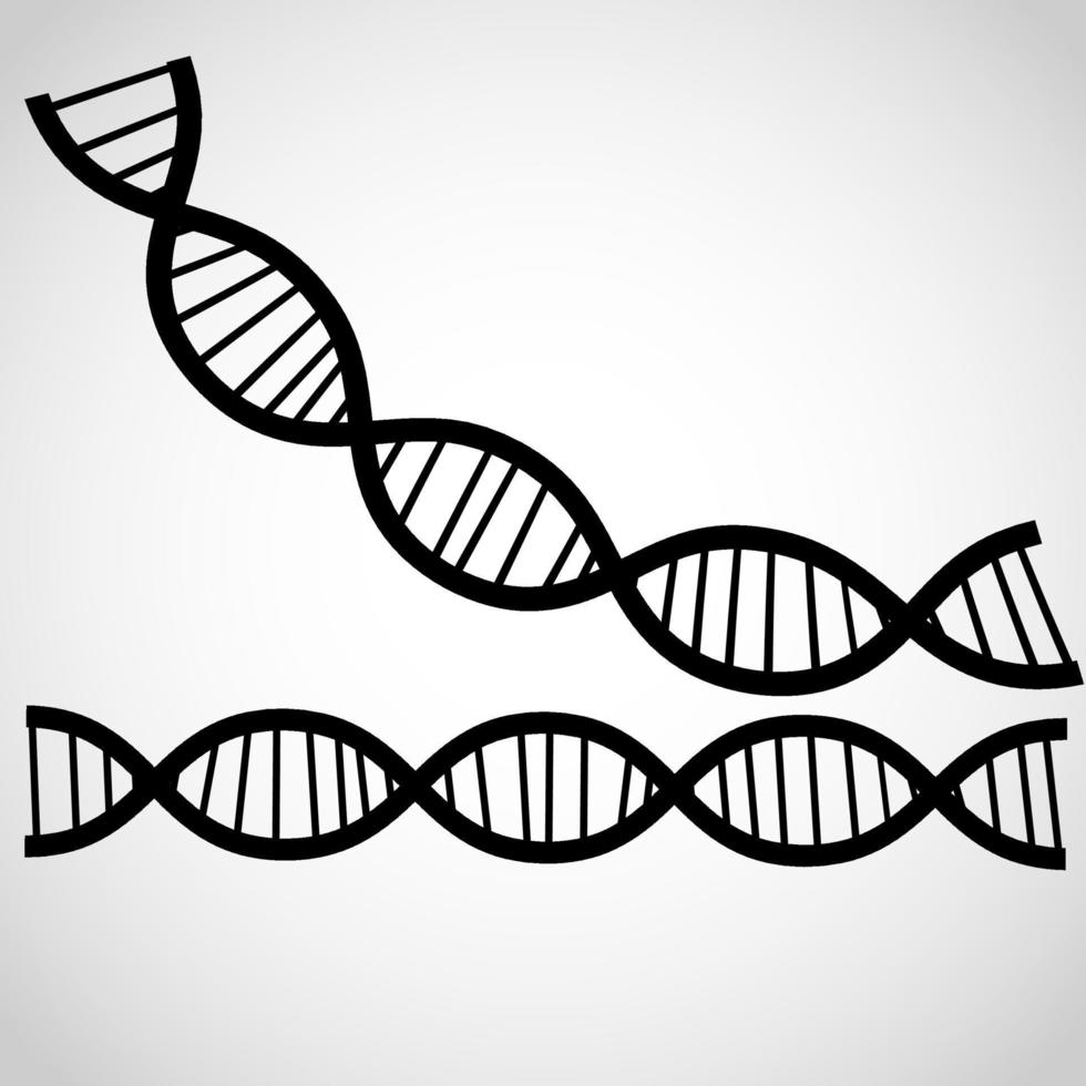 pictogram dna thema achtergrond vector