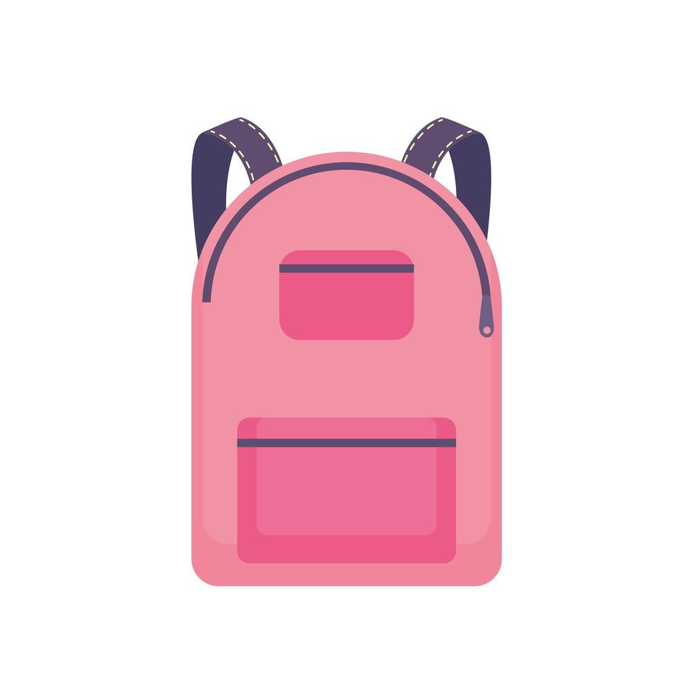 roze schooltas vector