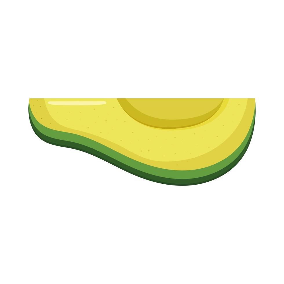 kwart avocado vector