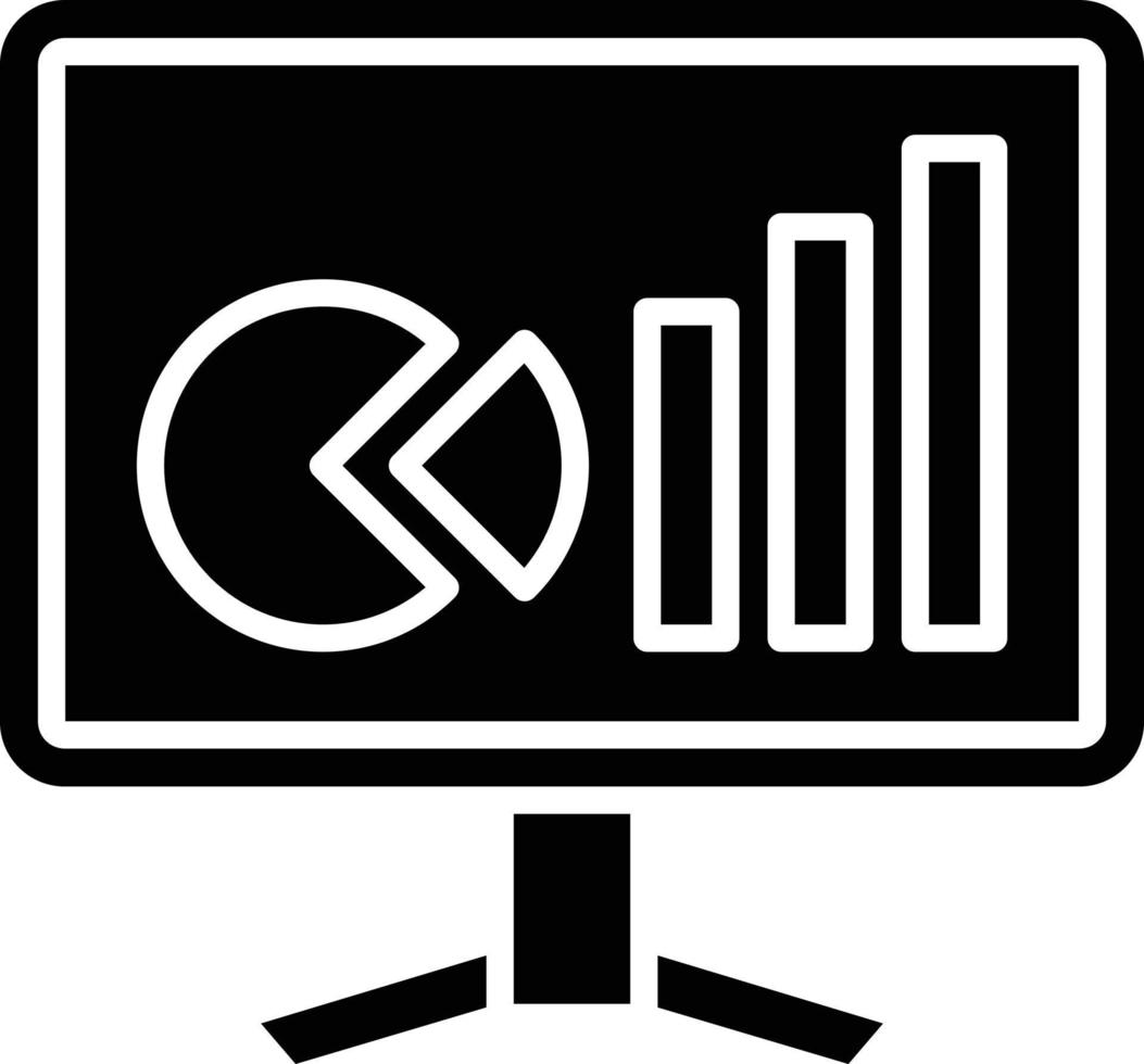 analyse pictogramstijl vector