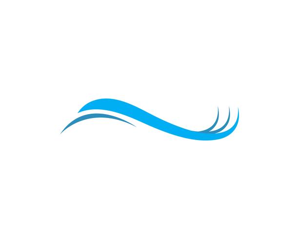 Wave Logo sjabloon vector