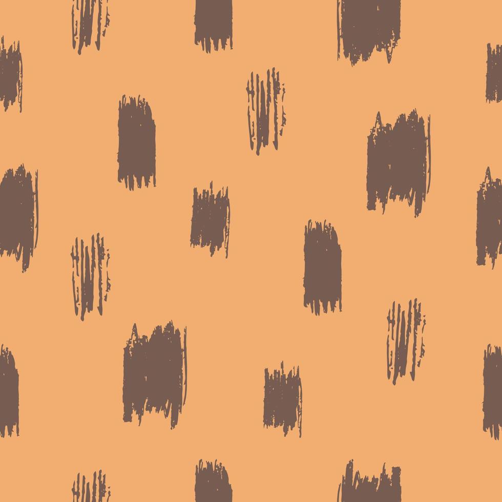 giraffen vlekken naadloos patroon. dierenhuid print. abstracte vectorillustratie op beige background vector