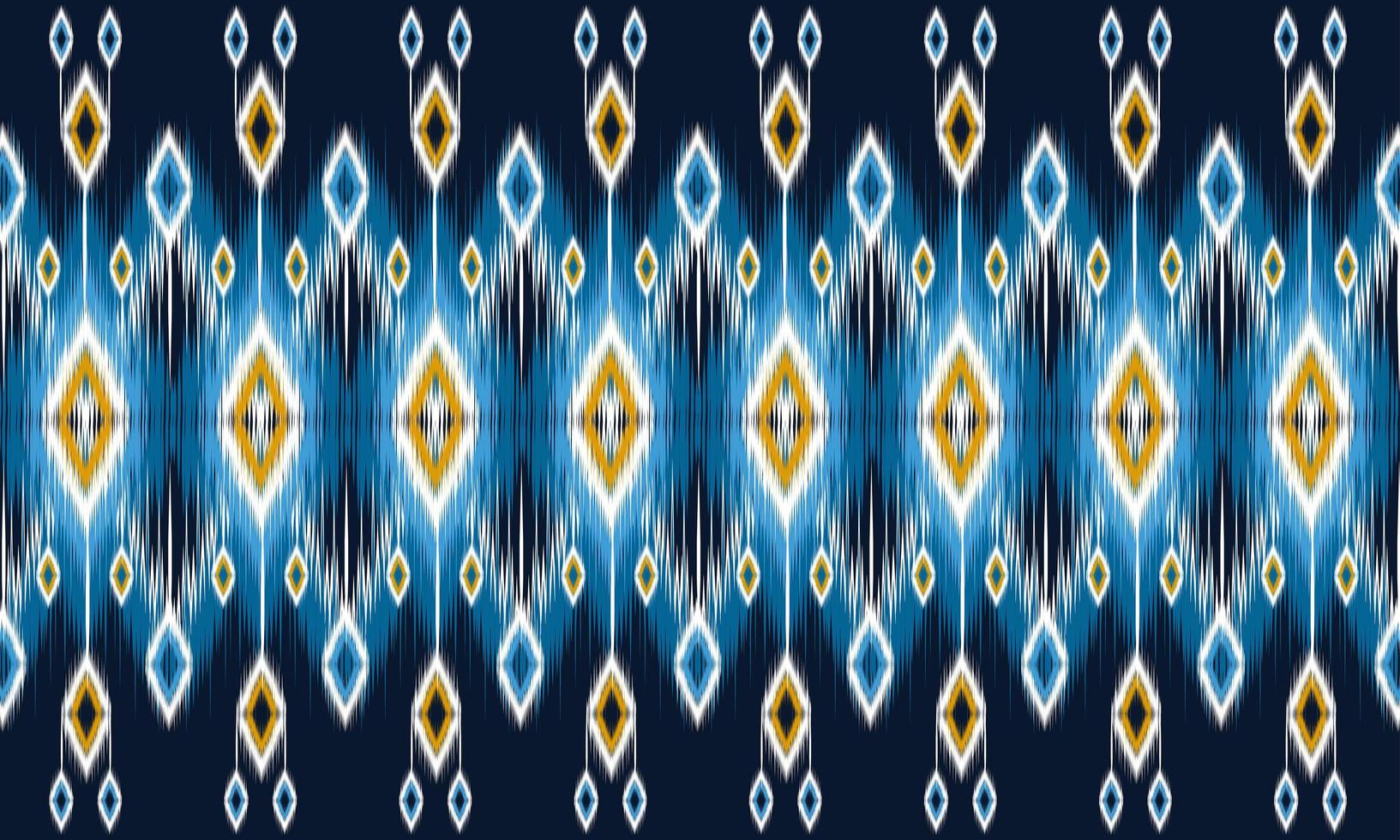 ikat geometrische folklore ornament met diamonds.design voorachtergrond,tapijt,behang,kleding,inwikkeling,batik, stof, vector illustration.embroidery stijl.