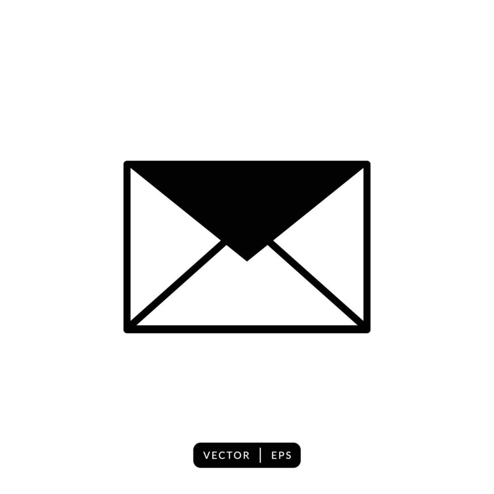 envelop pictogram vector - teken of symbool