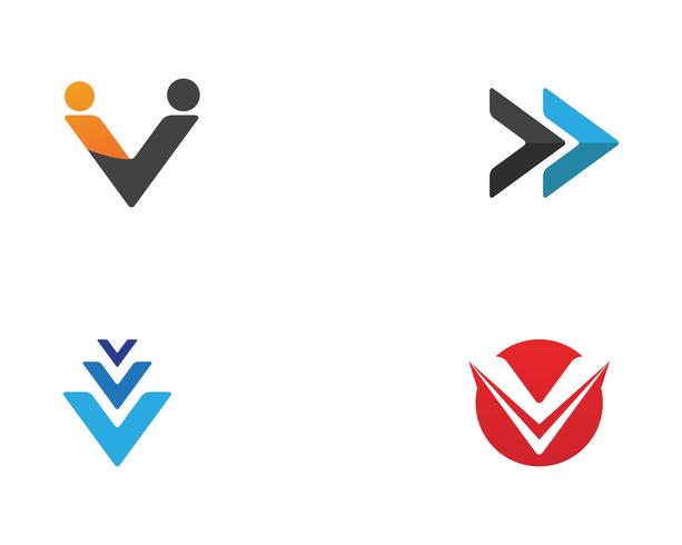 Sjabloon voor bedrijfs abstract logo ontwerp vector