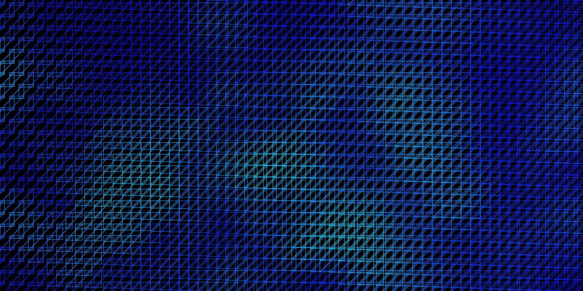 donkerblauwe vectortextuur met lijnen. vector