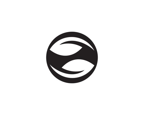 bladgroen natuur logo en symbool sjabloon vector