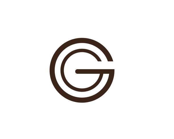 G letters logo en symbolen sjabloon pictogrammen app .. vector