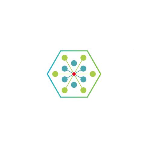 wetenschap molecuul logo sjabloon vector illustratie pictogram element