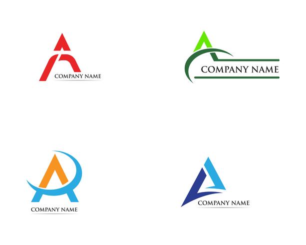 Een logo vector pictogram bedrijfslogo