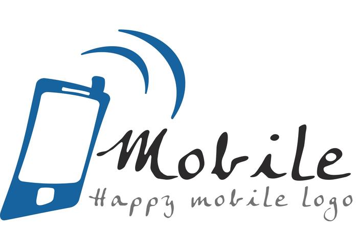 Gelukkig Mobiel Logo vector