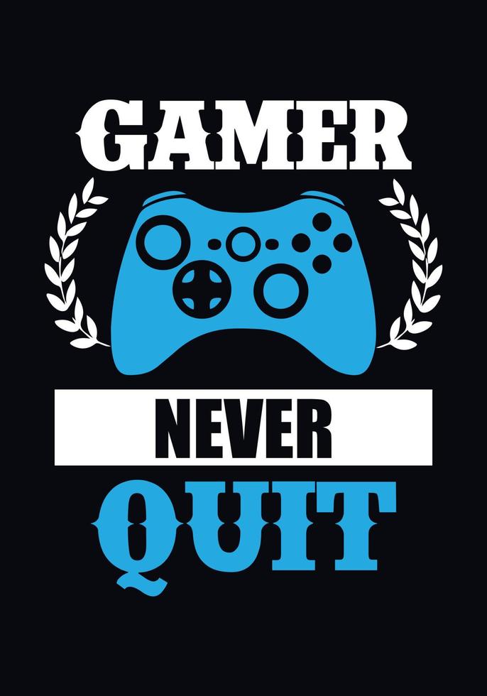 gamer nooit helemaal vector