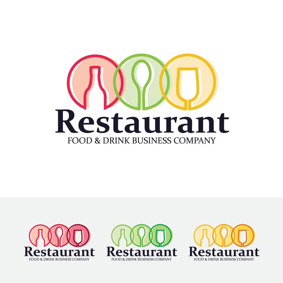 restaurant vector logo sjabloon