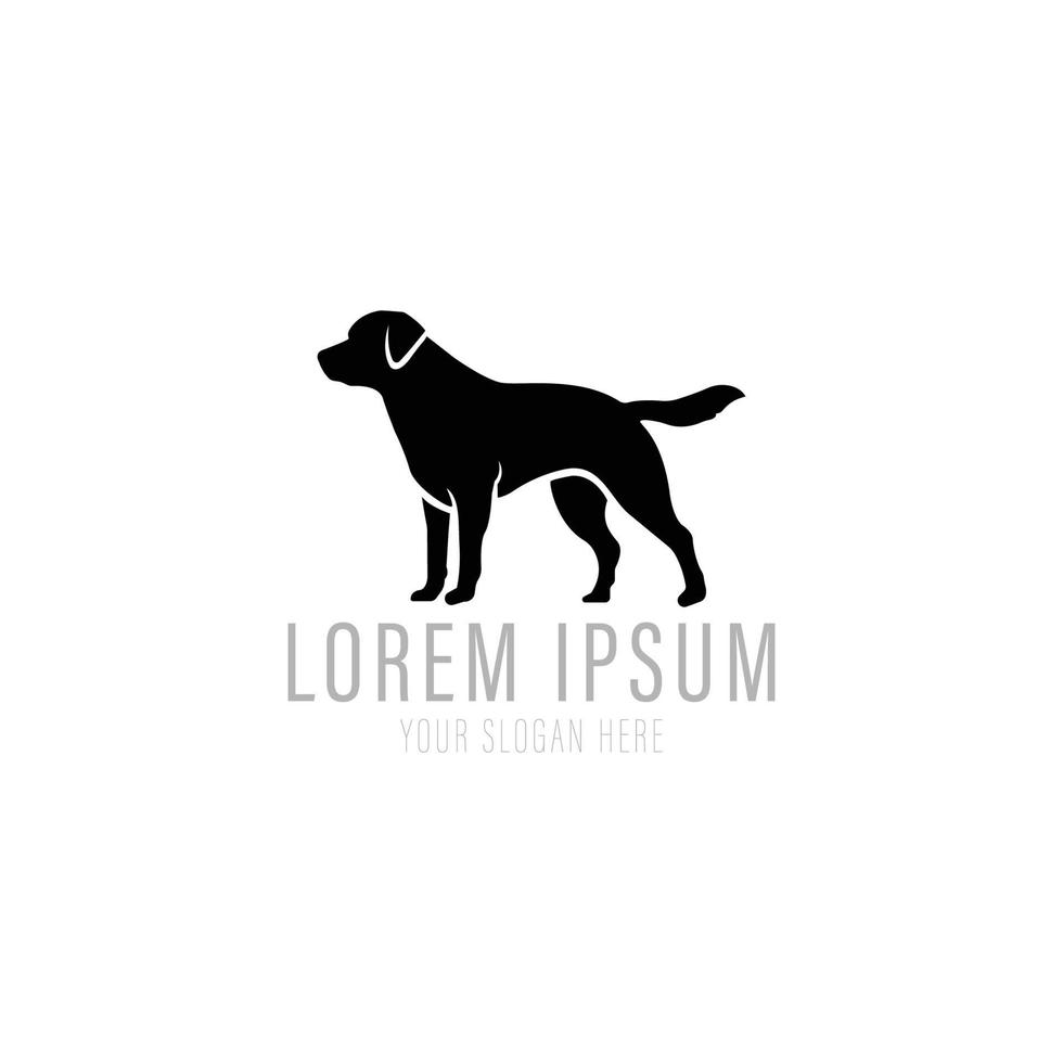 hond logo ontwerp vector formaat