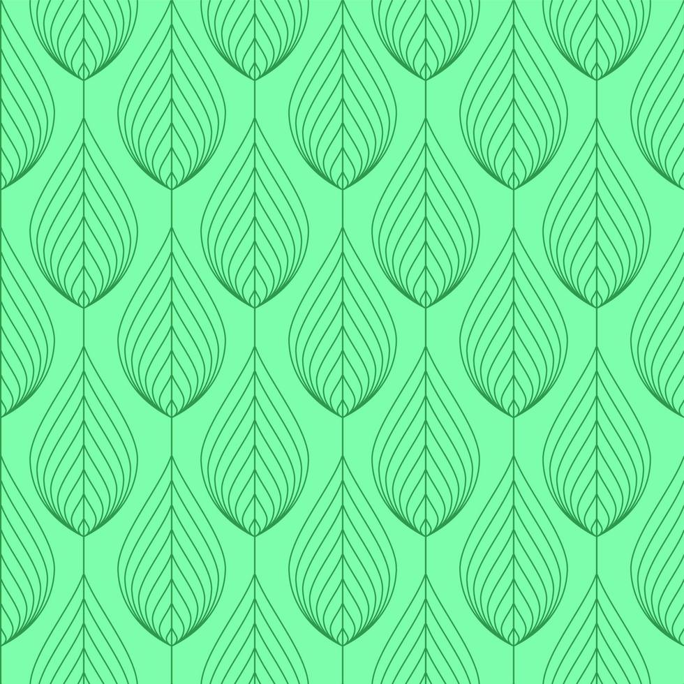 natuurlijk modern groen bladerenpatroon. natuur licht groen blad vector gratis background