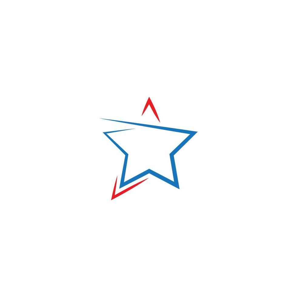 ster logo sjabloon vector pictogram illustratie ontwerp