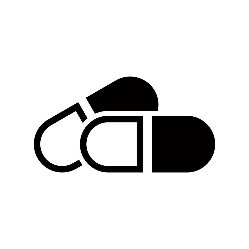 capsule vector pictogram