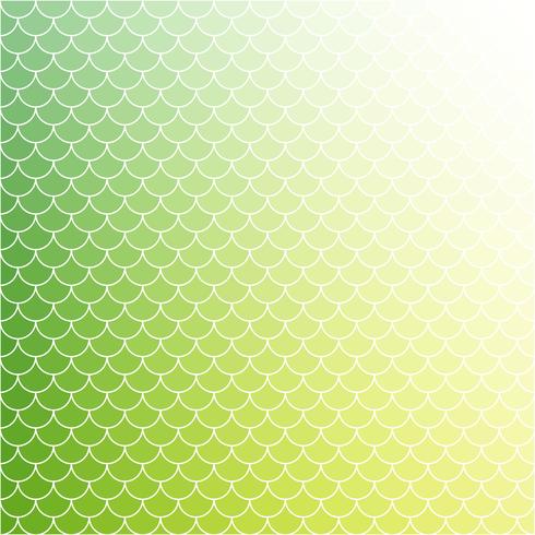 Groen dak tegels patroon, creatief ontwerpsjablonen vector