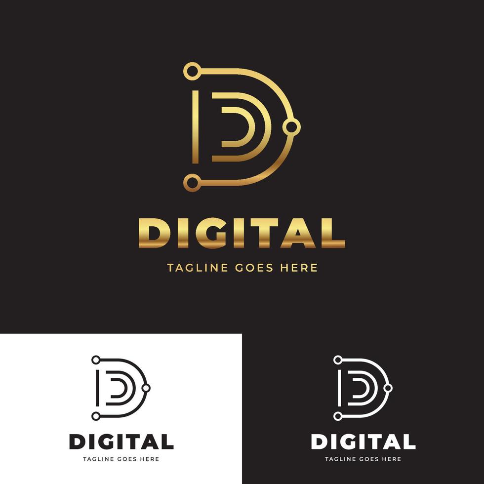 d brief logo vector