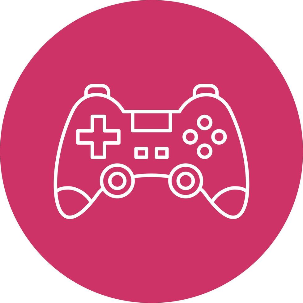 gamepad-pictogramstijl vector