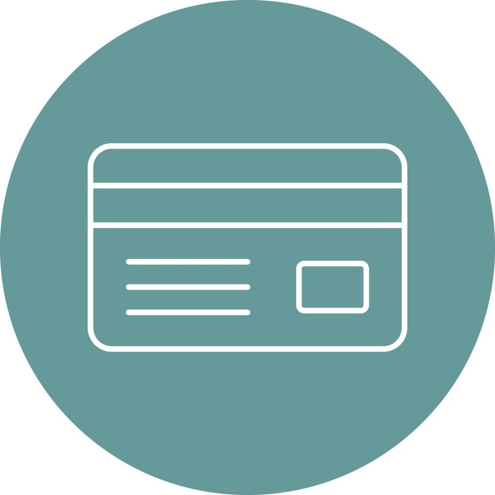 creditcard pictogramstijl vector