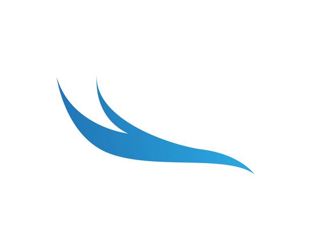Golven logo en symbolen sjabloon pictogrammen app vector