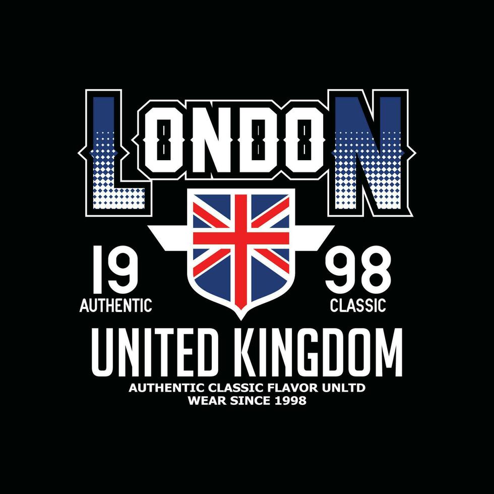 Londen element van mannenmode en moderne stad in typografie grafisch design.vector illustration.tshirt,clothing,apparel en ander gebruik vector