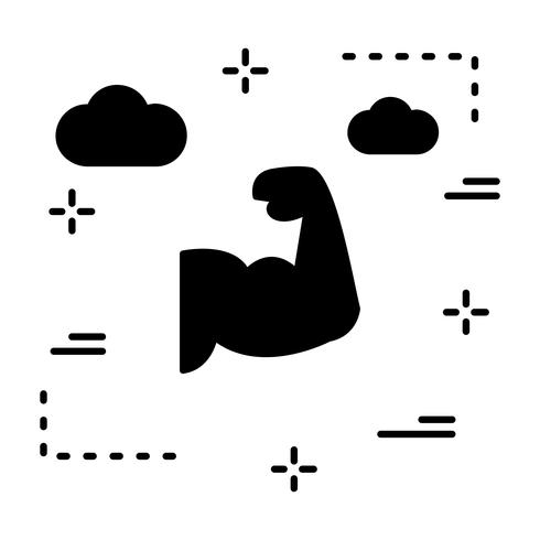 Vector Body Building pictogram