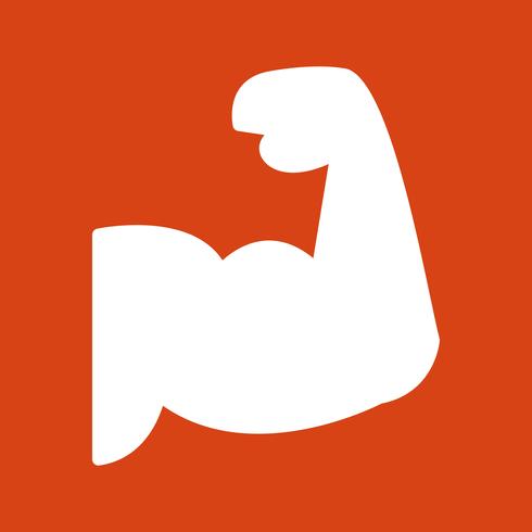 Vector Body Building pictogram