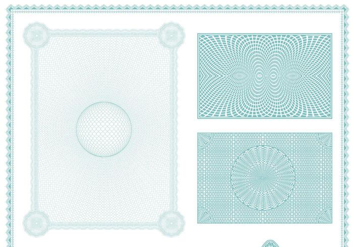 Certificate Backgrounds Vector Pack