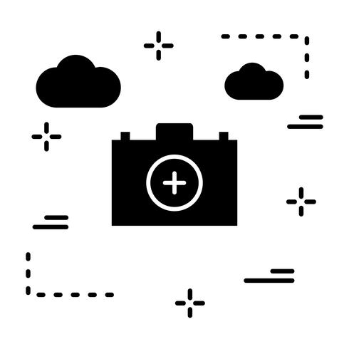 Vector EHBO-doos pictogram