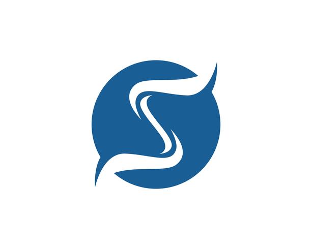 S-logo en symbolen sjabloon vector