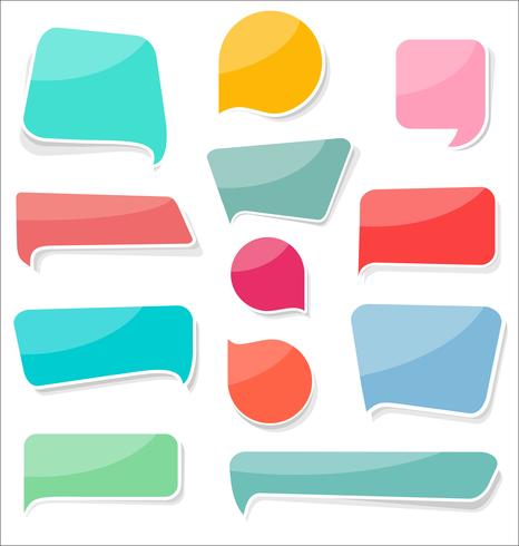 Moderne badges stickers en labels-collectie vector