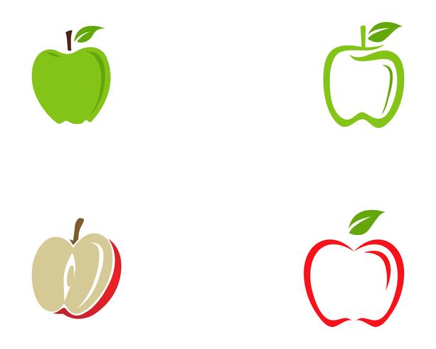 Apple vectorillustratie vector