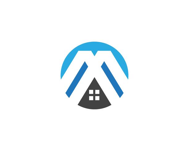 huis logo en symbolen pictogrammen sjabloon vector