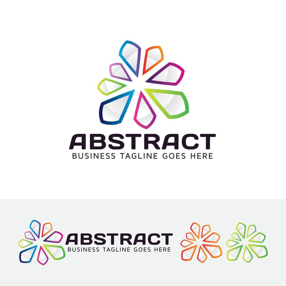 abstract vector concept logo ontwerp