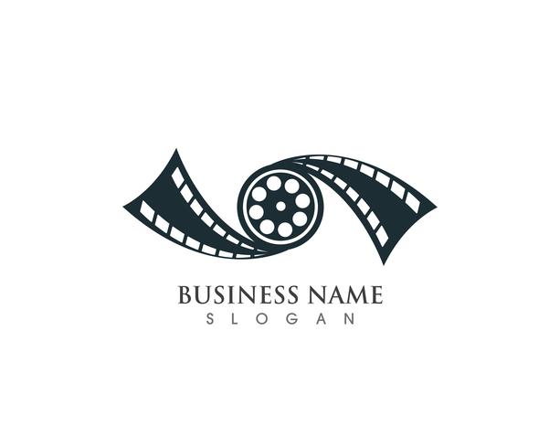 Film logo en symbolen vector sjabloon
