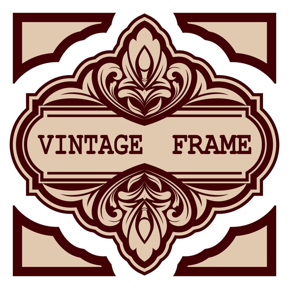 decoratief frame vector