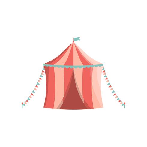 Cartoon circus pictogram. vector