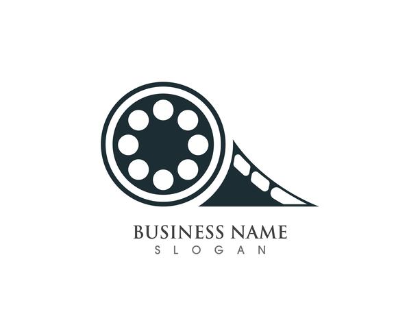 Film logo en symbolen vector sjabloon