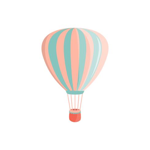 luchtballon pictogram vector