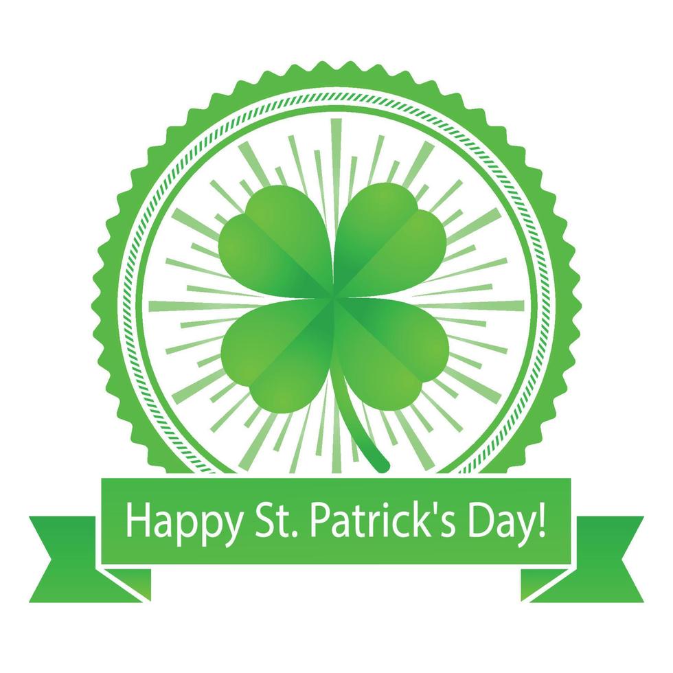 illustratie voor gelukkige st. Patrick's dag. vector